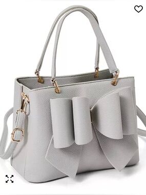 LIKE DREAMS Jenna Triple Compartment Bowtie Satchel Bag